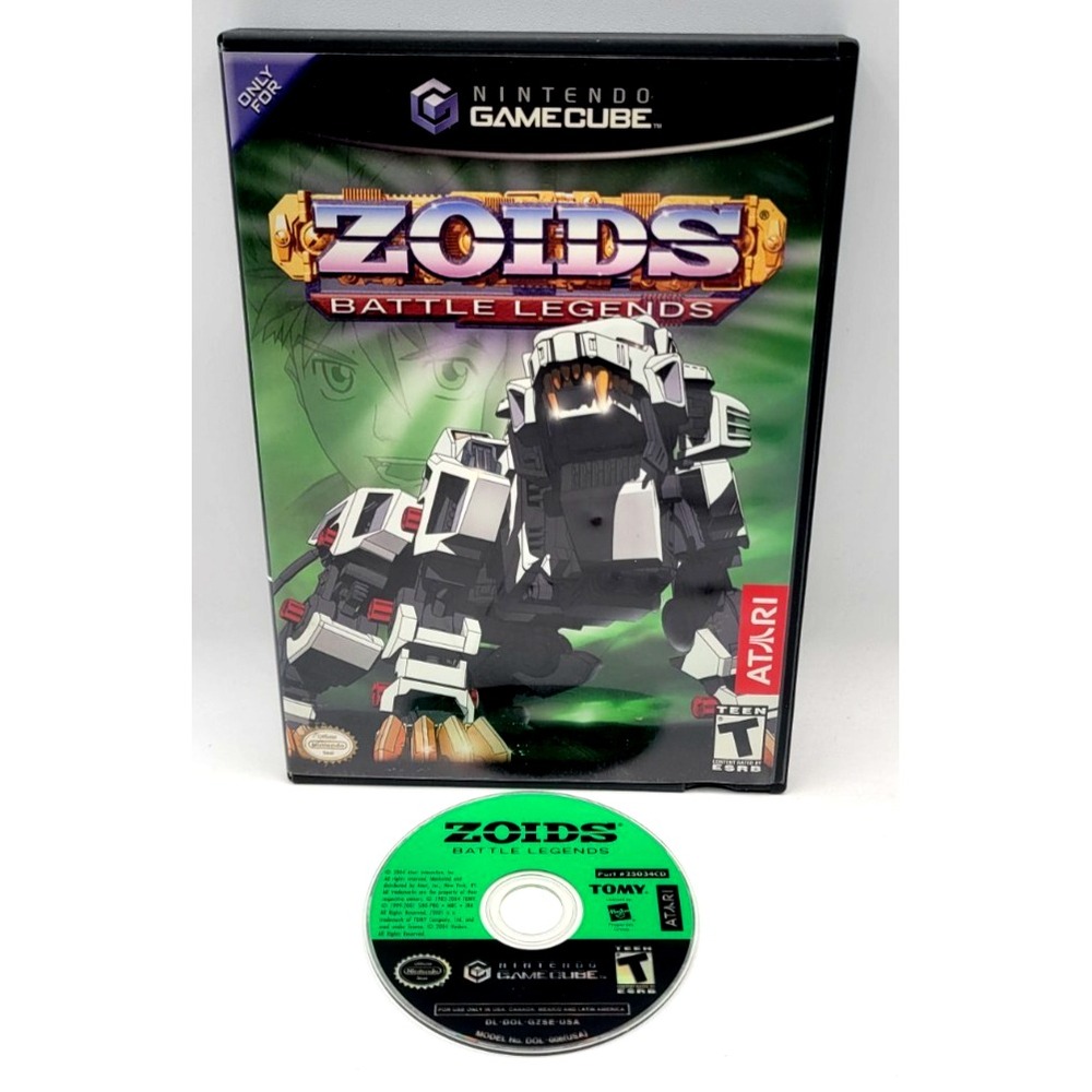 Zoids: Battle Legends (Nintendo GameCube) GAME & CASE